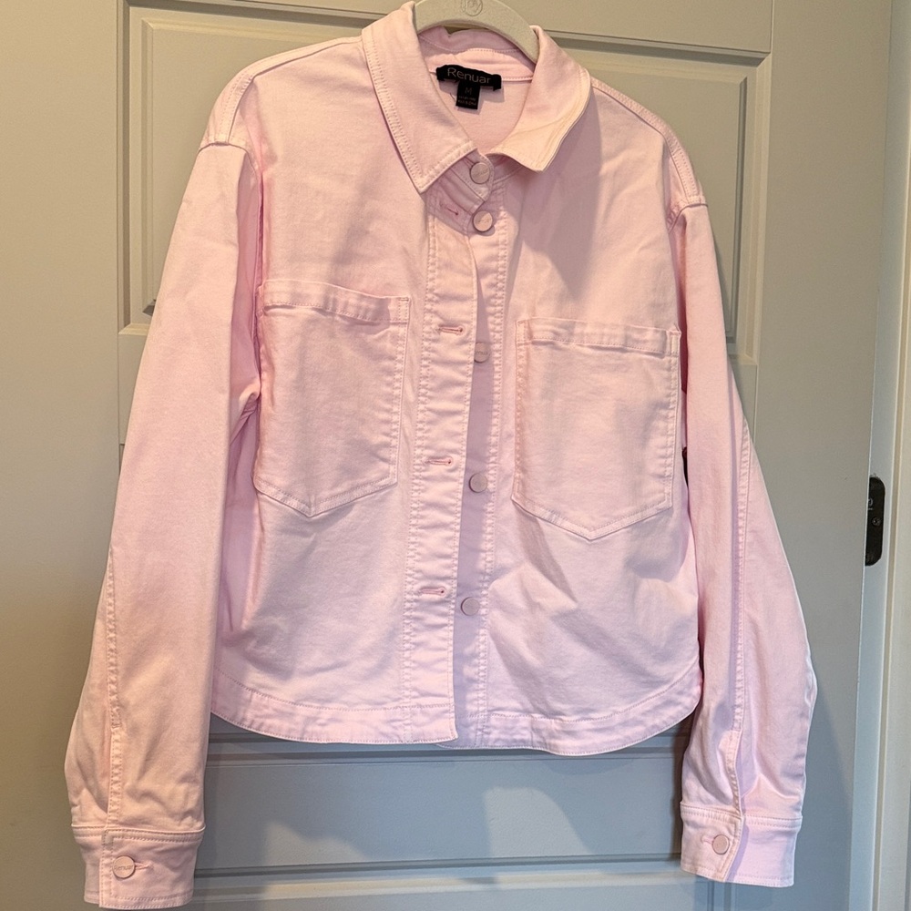 Renuar Light Pink Jean Jacket